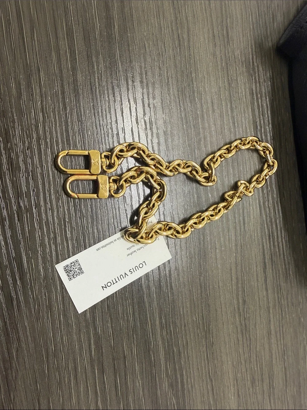 Louis Vuitton Black Monogram Embossed Crossbody Bag with Gold Hardware